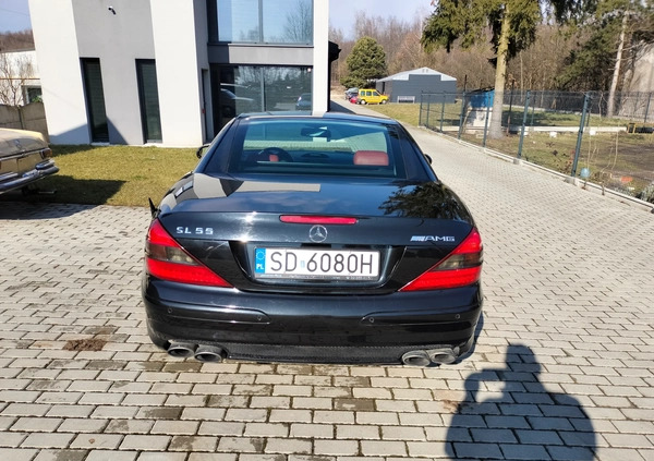 Mercedes-Benz SL cena 145000 przebieg: 187000, rok produkcji 2002 z Myszków małe 106